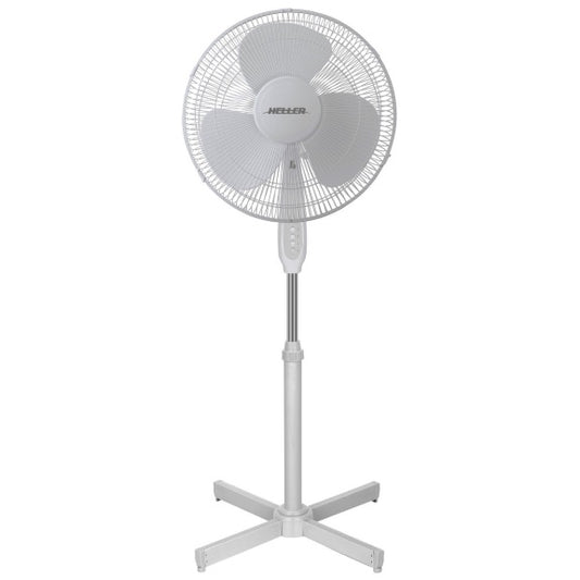 Heller 40cm Pedestal Fan - White