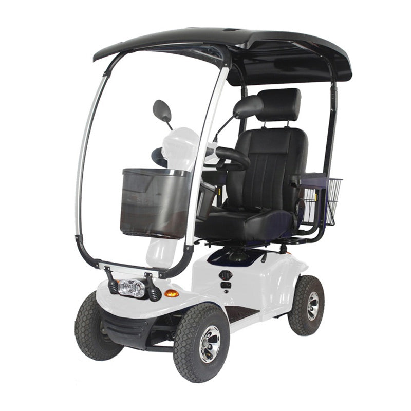 Top Gun Phantom Mobility Scooter - Polar White