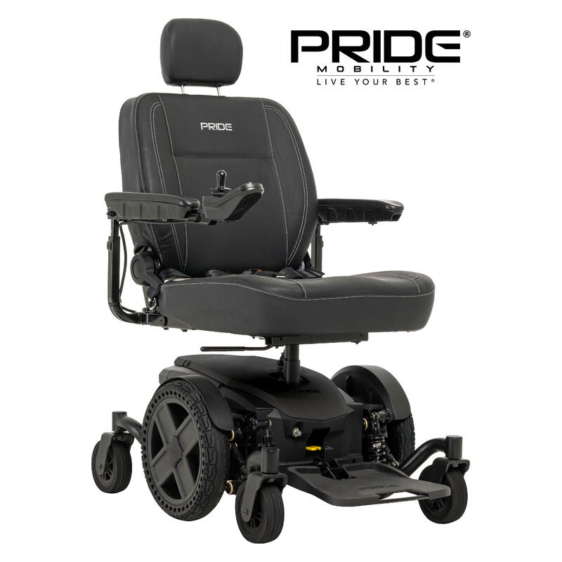 Pride Jazzy EVO 614HD 20-Inch Heavy Duty Mobility Powerchair - Black