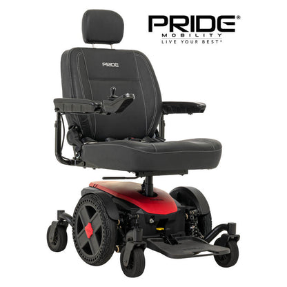 Pride Jazzy EVO 614HD 22-Inch Heavy Duty Mobility Powerchair - Red