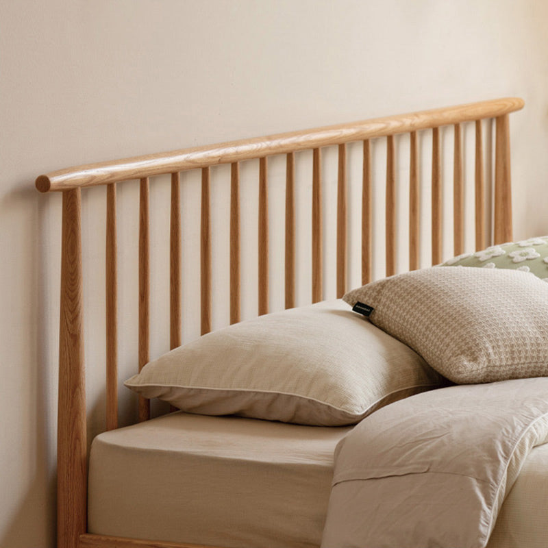 Primo King Single Timber Bed - Natural