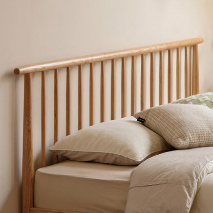 Primo King Single Timber Bed - Natural