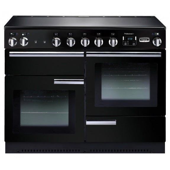 Falcon Professional+ 110cm Freestanding Electric Cooker - Black