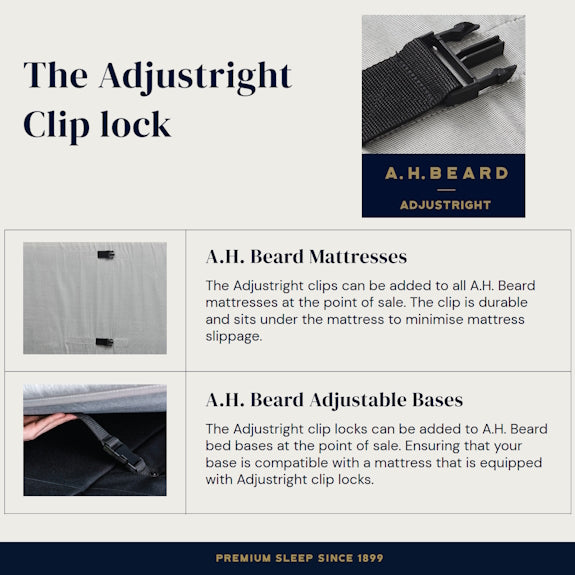 AH BEARD Renew Adjustable Bed Base - Long Single