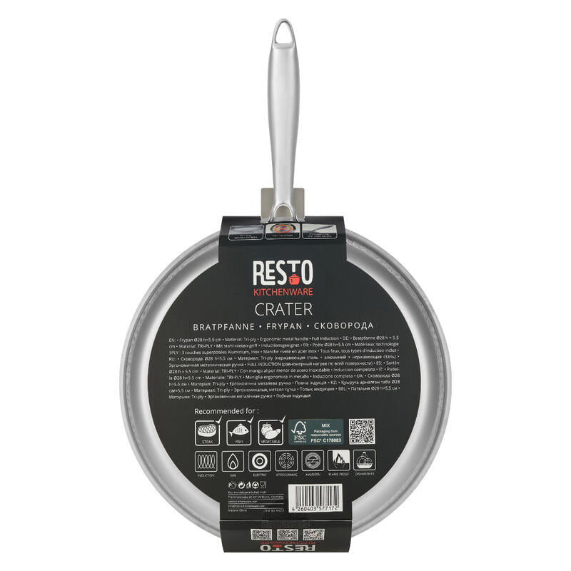 Resto Crater Frypan D28