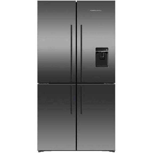 Fisher & Paykel 538 Litre Quad Door Refrigerator - Black Stainless Steel