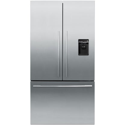 Fisher & Paykel 569L French Door Fridge Freezer with Ice & Water Dispenser - Stainless Steel (Series 7)