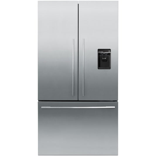 Fisher & Paykel 569L French Door Fridge Freezer with Ice & Water Dispenser - Stainless Steel (Series 7)