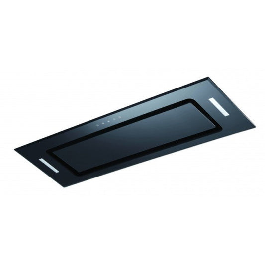 Robinhood 90cm Undermount Rangehood - Black Glass
