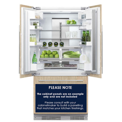 Fisher & Paykel 476 Litre Integrated French Door Refrigerator