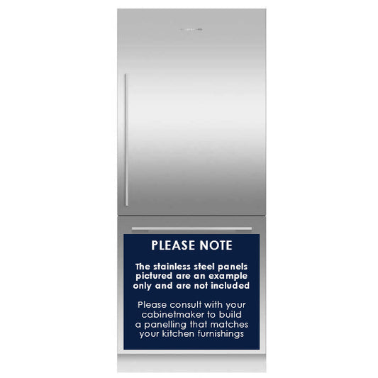 Fisher & Paykel 477 Litre Integrated Bottom Mount Refrigerator