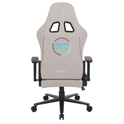 ONEX RTC Embrace Large Fabric Gaming Chair - Ivory