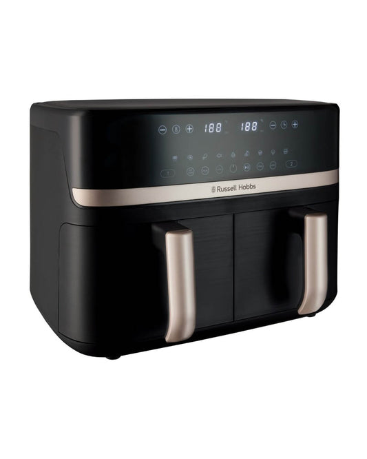 Russell Hobbs Satisfry Dual Basket Airfryer - Black