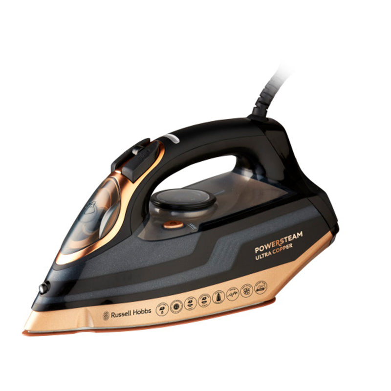 Russell Hobbs Power Steam Iron - Ultra Copper