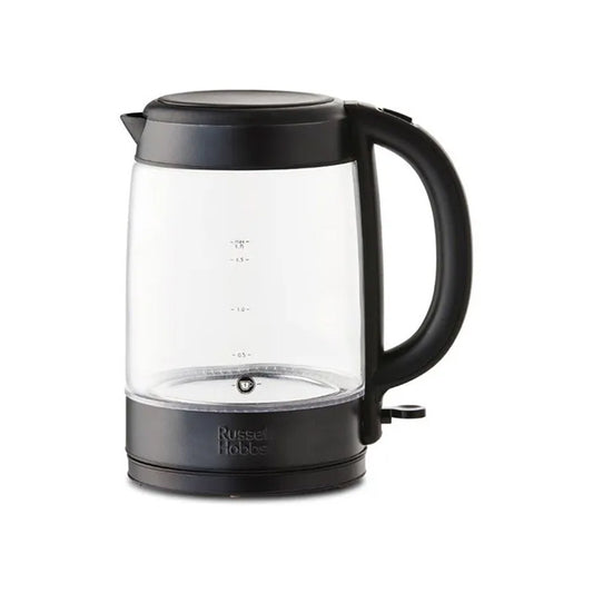Russell Hobbs 1.7 Litre Brooklyn Glass Kettle -  Black