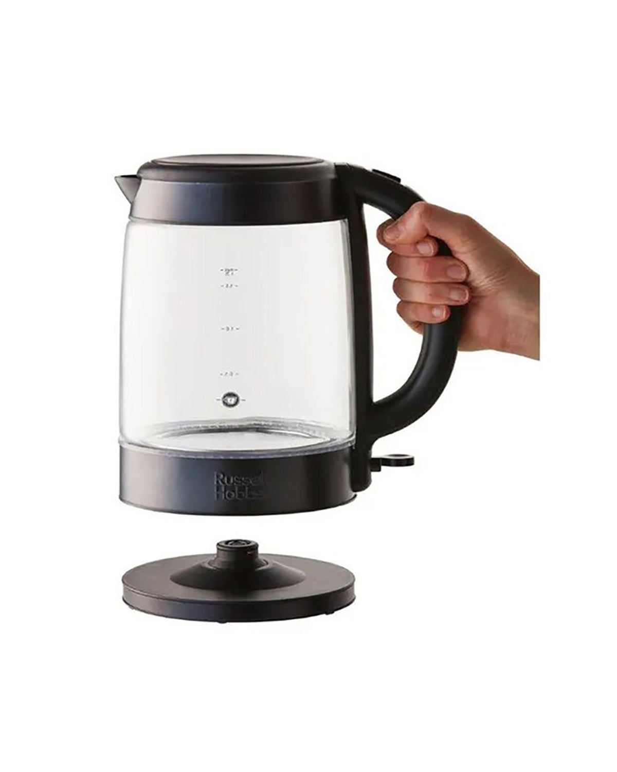 Russell Hobbs 1.7 Litre Brooklyn Glass Kettle -  Black