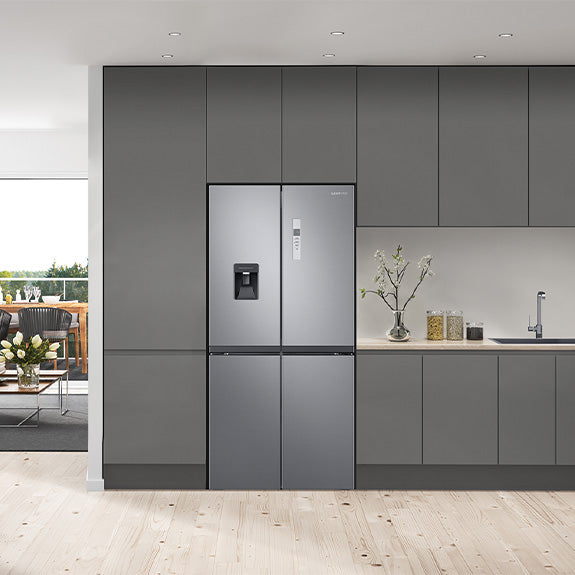Samsung 488 Litre French Door Refrigerator - Stainless Steel