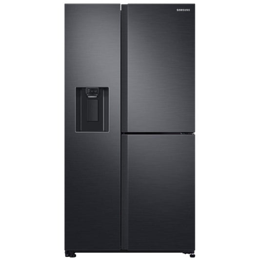 Samsung 621 Litre Side By Side Fridge - Black Stainless Steel