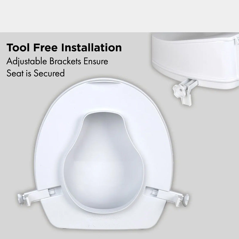 Homecraft Savannah 150mm Raised Toilet Seat with Lid