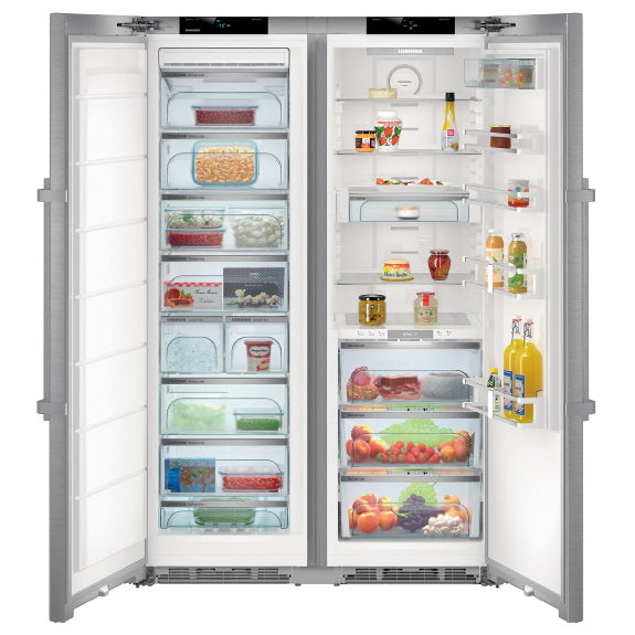 Liebherr 629 Litre Freestanding Side by Side Refrigerator Freezer