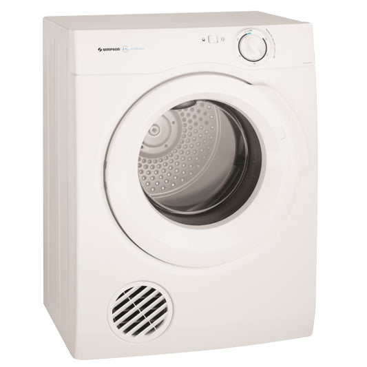 Simpson 4.5kg Vented Clothes Dryer - White