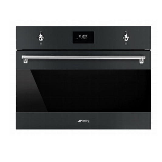 SMEG CLASSIC COMPACT SPEED OVEN MATT BLACK 45cm