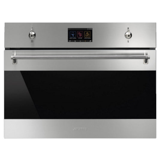 Smeg Classic 45cm Compact Combi Steam Oven - Stainless Steel