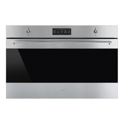 SMEG CLASSIC THERMOSEAL OVEN STAINLESS STEEL 90cm