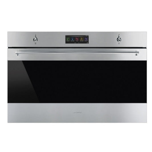 SMEG CLASSIC THERMOSEAL OVEN STAINLESS STEEL 90cm