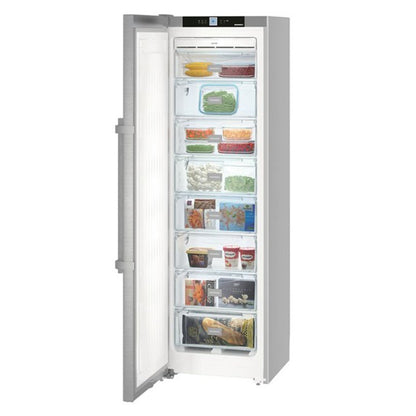 Liebherr 253L Smartsteel Freestanding Upright Freezer