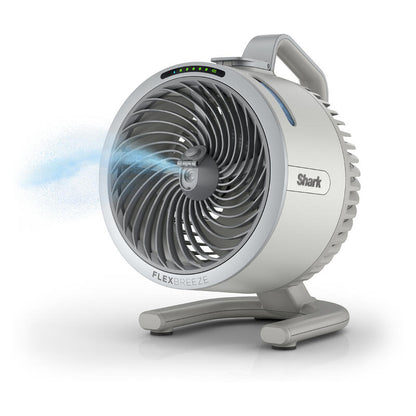 Shark FlexBreeze HydroGo Misting Portable Desk Fan - Dove