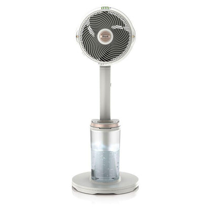 Shark FlexBreeze Pro-Mist 2-in-1 Portable Pedestal Fan with Misting System - White