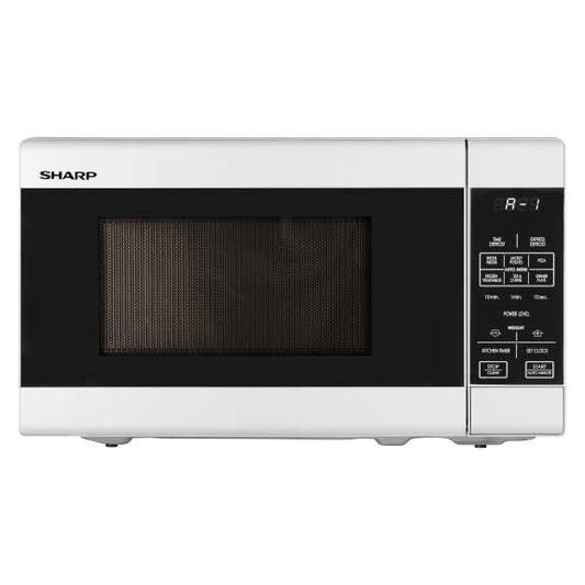 Sharp 20 Litre Compact Microwave Oven - White