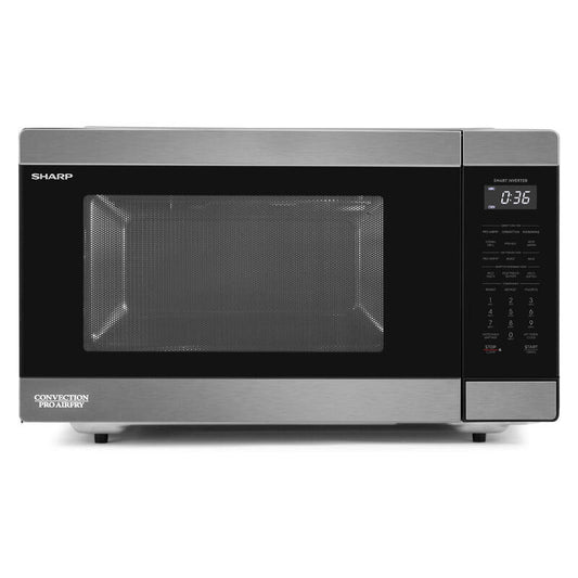 SHARP PRO AIRFRY CONVECTION MICROWAVE BLACK STAINLESS 36L