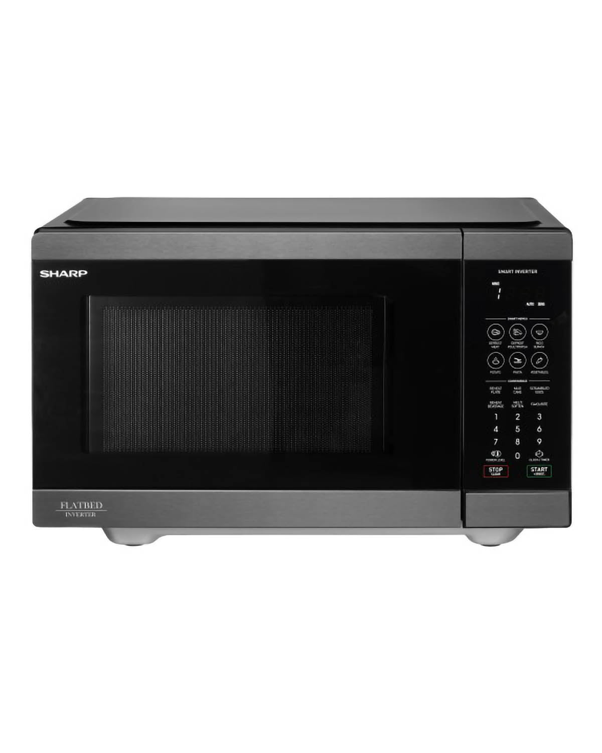 Sharp 26 Litre Flatbed Microwave with Smart Inverter