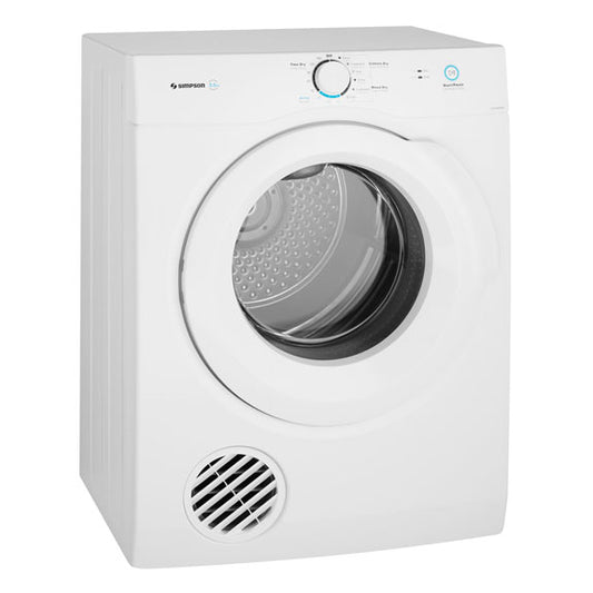 Simpson 5.5kg Vented Clothes Dryer - White