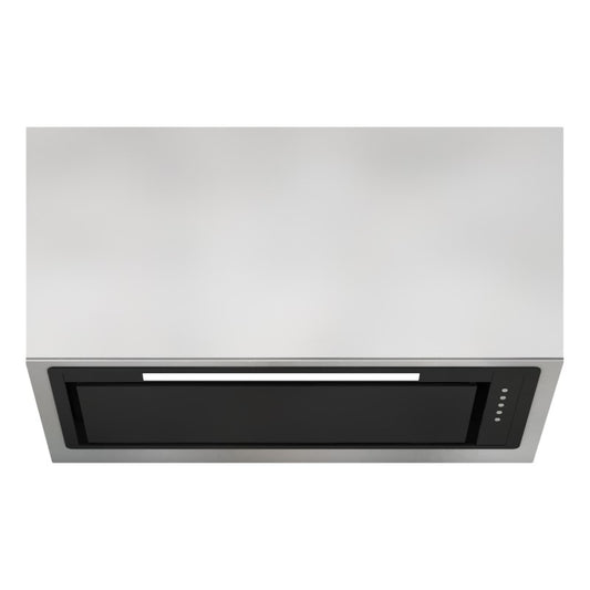 Sirius 85cm Black Glass Anti-Condensation Deep Undermount Rangehood