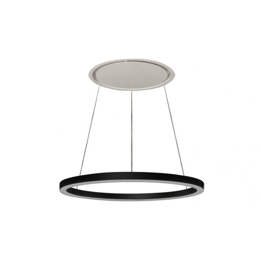SIRIUS VALENTINA HALO CEILING CASSETTE RANGEHOOD ONBOARD MOTOR BLK 75CM