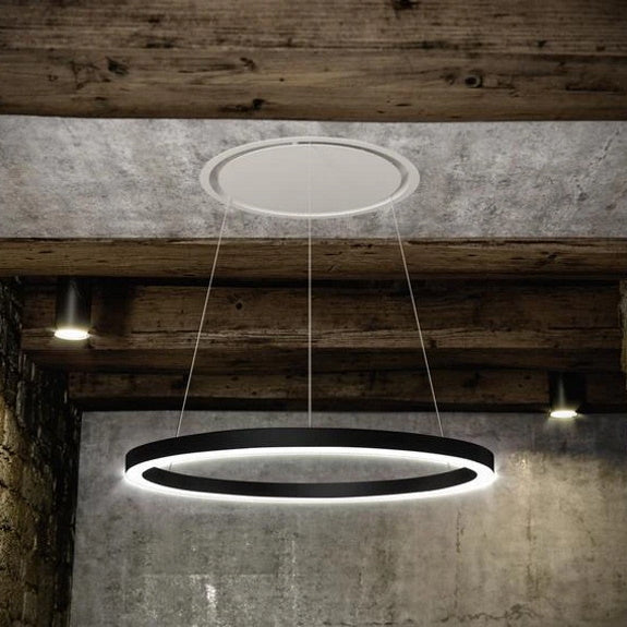 Sirius Halo Pendant Rangehood with SEM2 Motor - Black