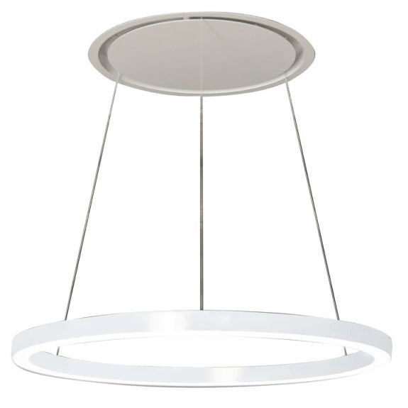 Sirius Valentina Halo Pendant Light - White