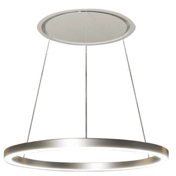 Sirius Valentina Halo Pendant Light - Silver