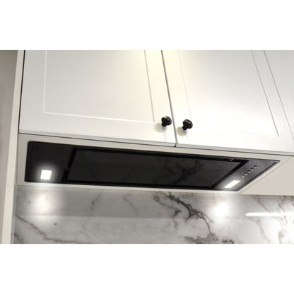 Sirius 52cm Undermount Rangehood - Black