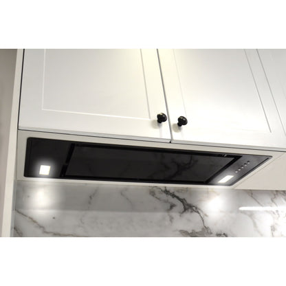 Sirius 85cm Undermount Rangehood - Black