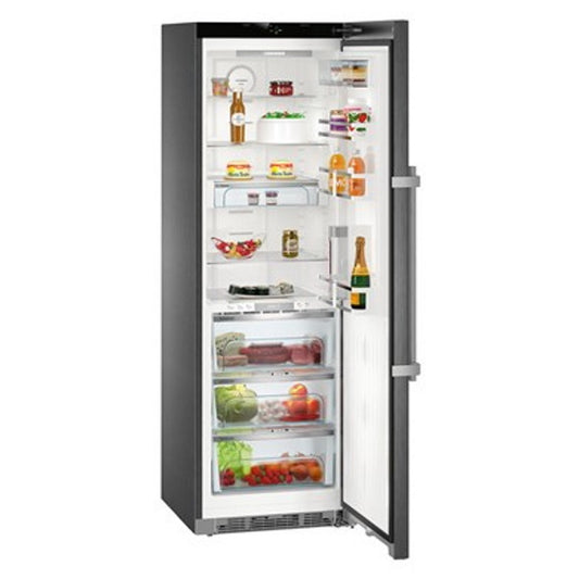 Liebherr 367 Litre Freestanding Refrigerator -  Black Steel