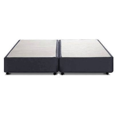 SLEEPEEZEE Designer Super King Split Bed Base - Graphite