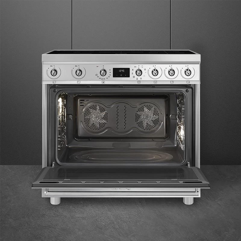 Smeg 90cm Freestanding Cooker with Induction Hob