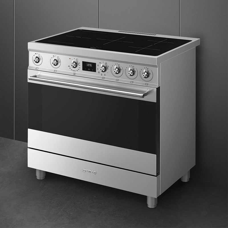 Smeg 90cm Freestanding Cooker with Induction Hob
