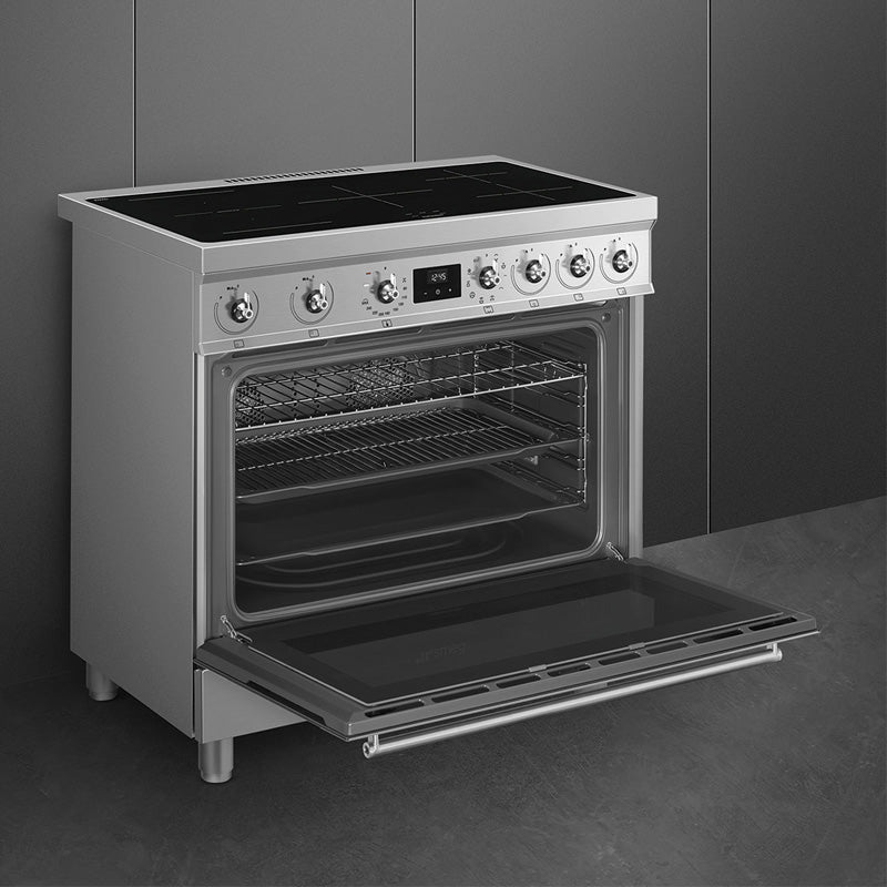 Smeg 90cm Freestanding Cooker with Induction Hob