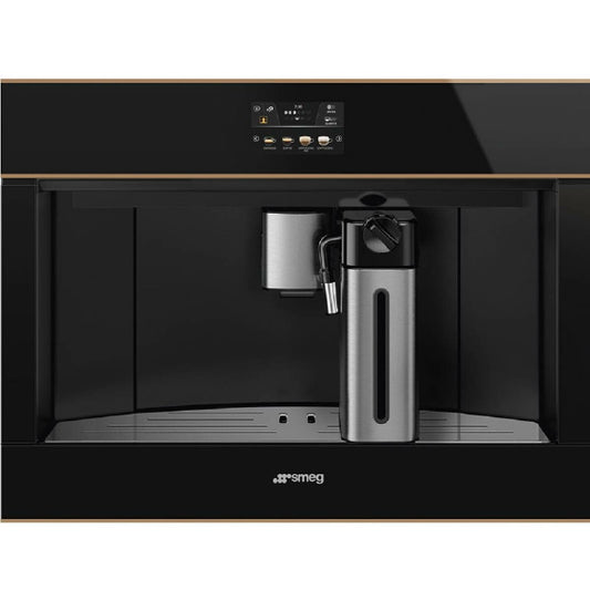 Smeg Dolce Stil Novo Built-in Coffee Machine - Black