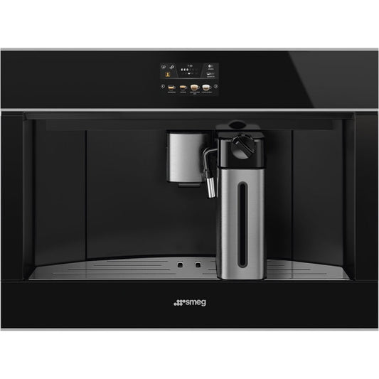 Smeg Dolce Stil Novo 45cm  Built-in Coffee Machine - Black